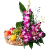 Fruits and Orchid Tray