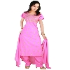 Pink Stitched Georgette Suits